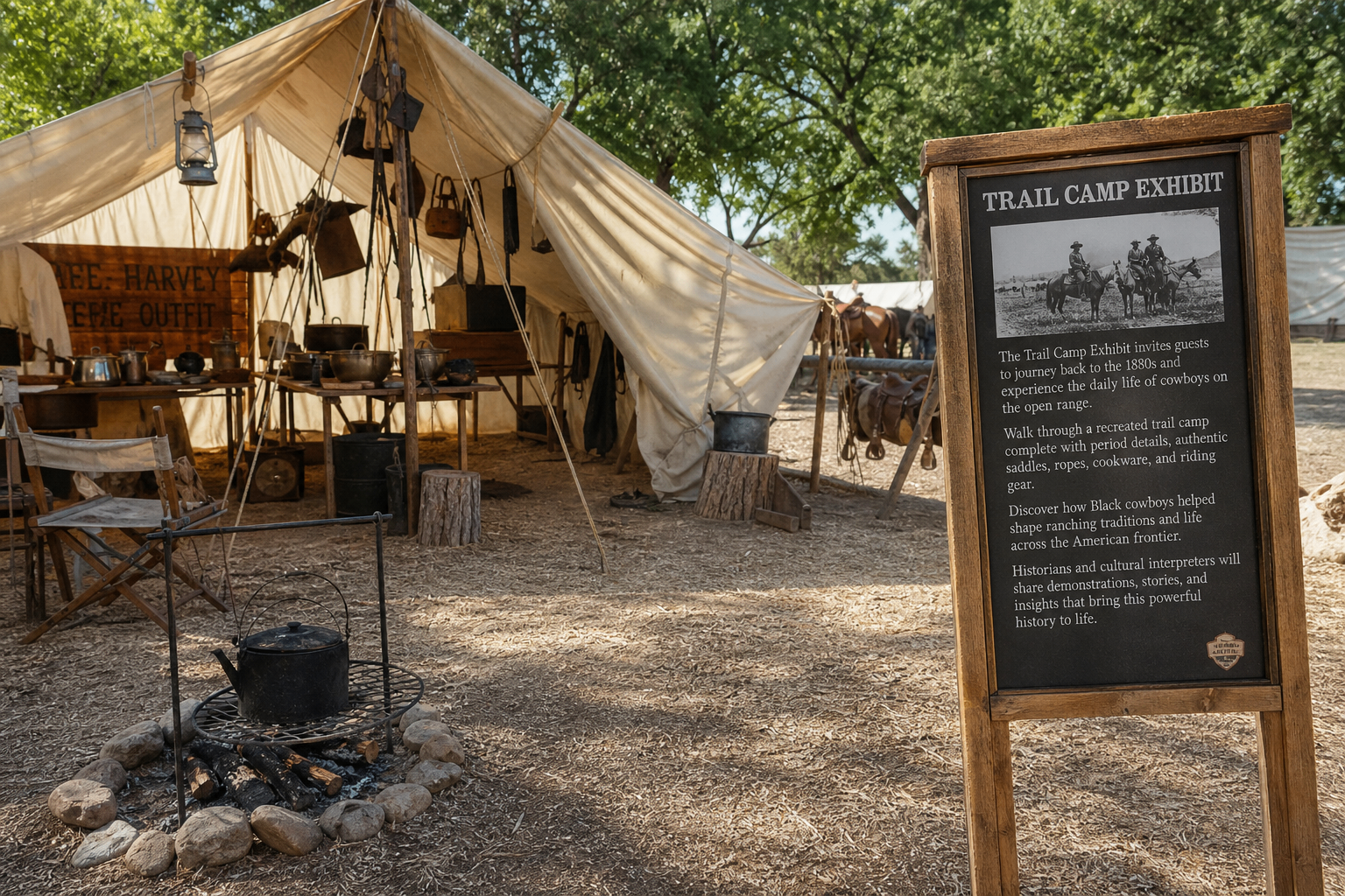 Trail Camp Exhibit