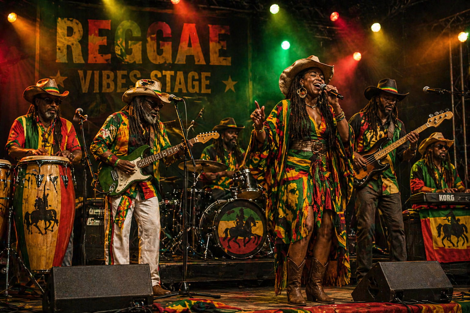Island Vibes Stage – Reggae & Caribbean Sounds